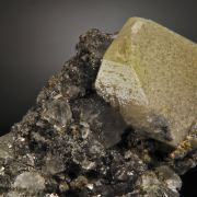 Scheelite with Fluorite, Lollingite, Magnetite etc.