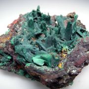 Malachite after Azurite