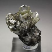 gem ANGLESITE, GALENA