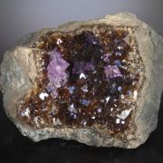 Fluorite - 2 generations, w. Calcite