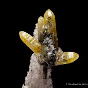 Mimetite on Cerussite