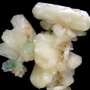 Stilbite, fluorapophyllite, heulandite