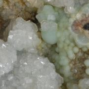 Fluellite with Wavellite