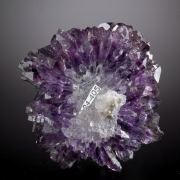 Amethyst - flower form, included by Rutile