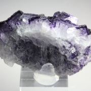 FLUORITE with PHANTOMS - border pattern