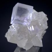 Fluorite with Quartz