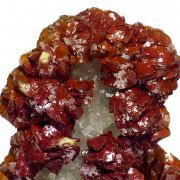 Siderite, quartz