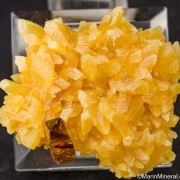 Barite on Calcite