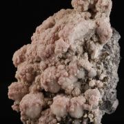 Rhodochrosite with Pyrite, Quartz, Sphlerite and Galena.