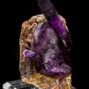Large Grape Jelly Amethyst on Matrix