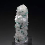 CALCITE, DIOPTASE