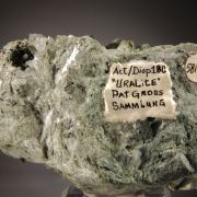 Actinolite pseudo after Diopside (Uralite)