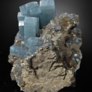 Celestite and Calcite