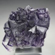 FLUORITE with PHANTOMS - border pattern