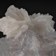 Barite on Fluorite with stepped faces