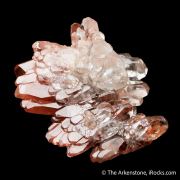 Calcite included by Hematite (classic find)