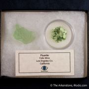 Fluorite (Rough & Cut set)