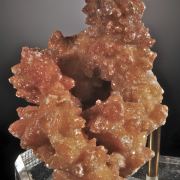 Calcite over Stibnite