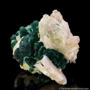 Cerussite with Malachite