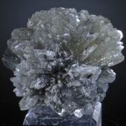 Prehnite - crystallized ball/rosette cluster