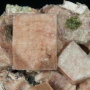 Microcline with Quartz after Vesuvianite