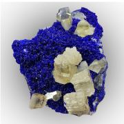 Cerussite, azurite
