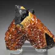 gem GARNET var. SPESSARTINE, QUARTZ var. SMOKY