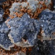 Galena, Cerussite and Wulfenite -Classic