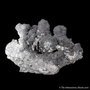 Native Arsenic with Stibnite and Calcite