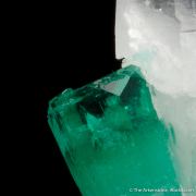 Emerald on Quartz