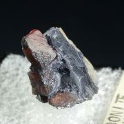 Rhodonite on Galena