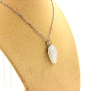 Raw Moonstone Necklace. 8.98 ct.
