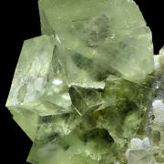 Fluorite, quartz MONGOLIA