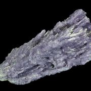 Fluorite with Barite after Laumonite 