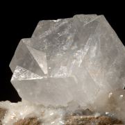 Dolomite- Penetration twins, gemmy crystals