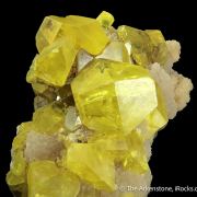 Sulfur on Aragonite