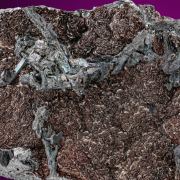 Stromeyerite  on Goethite