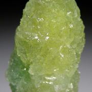 Prehnite ps. Calcite