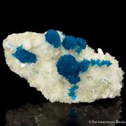 Cavansite on Stilbite