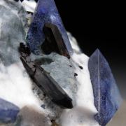 Benitoite with Neptunite