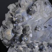 Galena - spinel twins, USA