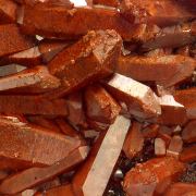 Quartz var. ferruginous