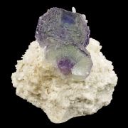 Fluorite on Dolomite (Illustrated!)