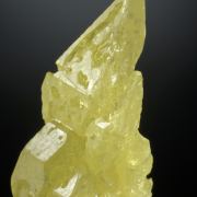 Sulphur - large hoppered crystals