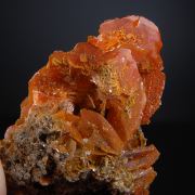 Wulfenite (stacked bladed form crystals)