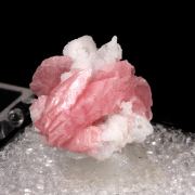 Rhodochrosite with Quartz