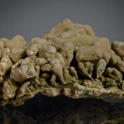 Mottramite covering Wulfenite