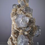 Fluorapatite on Muscovite