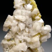 Calcite on Willemite