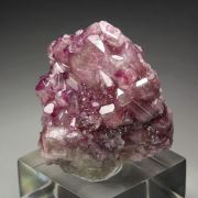 gem VESUVIANITE with RASPBERRY CAPS